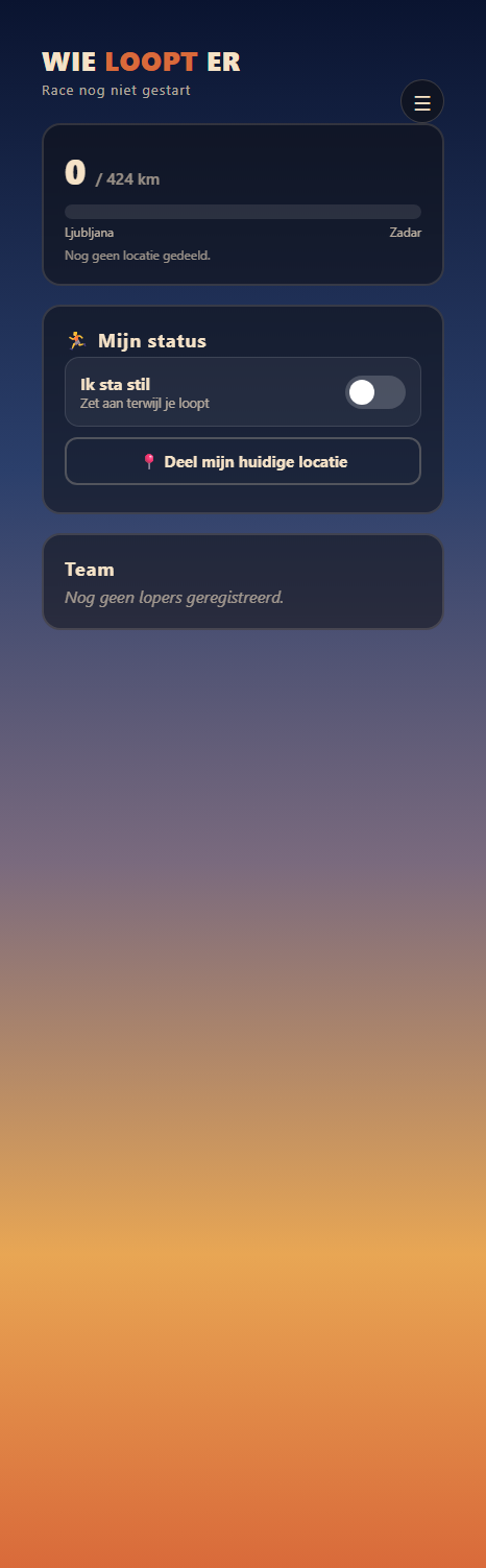 Who's running page